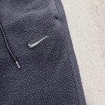 Nike Womens Sportswear Plush Jogger Sweatpants Black Soft Fleece S DQ6812-010 Photo 2