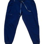 FIGS Zamora Scrub Pants Navy Blue Technical Collection Womens LP Joggers Medical Photo 0