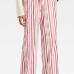 Auden pink stripe pajama pants Size M Photo 0