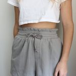 Amazing Lace Never Too Late Grey Lounge Shorts Photo 1