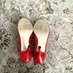 Enzo Angiolini Super cute red open toe pumps for Valentine day ❤️ Photo 6