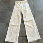 ZARA  Wide-Leg Frayed Hem Pants Photo 1