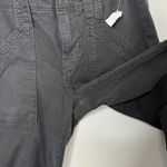 frame denim Frame Womens Trapunto Mid Rise Black Jogger Ankle Zip denim Pants Size 25 Photo 8