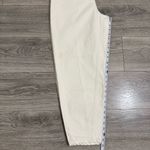 ZARA The Petit Women Off White Tapered High Rise Relaxed Fit Boho Jeans Size 6 Photo 11