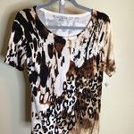 Women Cheetah Print Sweater Set Sz. Med NWOT Passioni Brand 2 in one Sweater Set Brown Photo 4