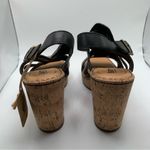 Born Bernese Strappy Cage Leather Strap Platform Cork Wedge Sandal SZ10 1299 Size 10 Photo 3