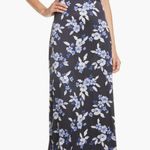 Veronica Beard NEW $750  Padma Black Floral Silk Ruffle Sleeve Floor Length Gown Dress 0 XS S Photo 1