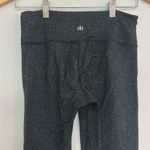 Kyodan MOVING SALE Dark Gray Speckled Fleece Leggings Photo 4