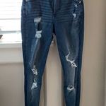 EXPRESS High Waisted Distressed Jeans Photo 1