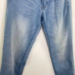 Wild Fable Wild Blue Light Wash Blue Stretch Denim Raw Hem Jean Jeggings Junior's Size 5 Photo 2