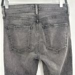 AGOLDE denim black grey Sophie Hi Rise Skinny Amplify distress Jeans size 29 Photo 12