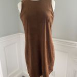 Cupcakes and Cashmere NEW TAN FAUX SUEDE DRESS SIZE M! Photo 6