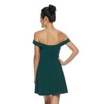 Speechless NWT Dark Green Skater Dress Fit Flare Photo 1