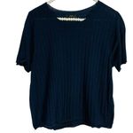 J.Crew | Womens Navy Blue Top Shirt Casual Photo 0