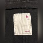 SO EUC  Black and Silver Juniors Button Front Pinafore Dress size XL Photo 6