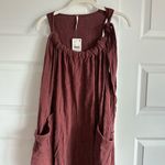 Free People  Henriette Jumpsuit Romper in Raisin‎ NWT Photo 5