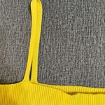 Mother Women’s The Tube Tank Yellow Size XL Photo 3