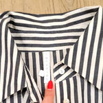 Unique Vintage NWOT! Imperial Striped Button Down Shirt - Vintage Look Photo 2