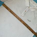 ARNOLD PALMER signature polo short sleeve vintage golf shirt side splits size S White Photo 5