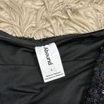 Abound  sparkly sequin strapless mini dress size large Photo 2