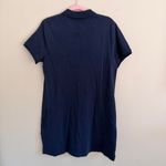 Ralph Lauren NAVY POLO  COLLARED SHORT SLEEVE POLO MIDI DRESS Photo 5