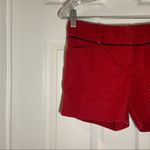 The Limited  Red Polka Dot Print Shorts size 2 Photo 3