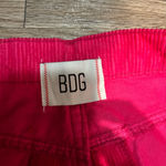 BDG  Pink Corduroy Wide Leg Pants Photo 4