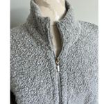 Carolyn Taylor Zip Up Jacket Wool Blend Gray Medium Photo 2
