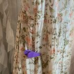 Frye  L floral button down pockets Floral Maxi Dress Photo 6