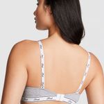 PINK - Victoria's Secret Heather Grey Push-up Wireless Bra Photo 1