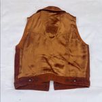Urban Originals Brown Corduroy Vest Classic Sleeveless Design Photo 3