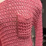 Boutique Pink knit Off the shoulder sweater  Photo 3