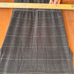 prAna Janey Dress Gray Striped Knit Jersey Knee Length Casual S Photo 3