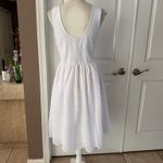 Steve Madden Julian Pointelle Skirt Dress - White. Size L. MSRP $109 Photo 11