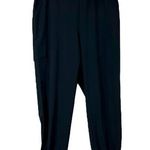 Dress Barn  Black Athletic Pants Elastic Waist Relaxed Joggers Women’s Size XL Photo 0