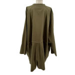 The Drop iam.muse Martini‎ Olive Romper Zip Front Plus Size 5X Green Photo 7