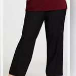Catherines Right Fit Curvy Black Dress Pants Trousers Plus Size 20W Photo 1