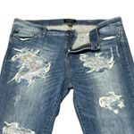 Judy Blue  High Rise Sequined Distressed Jeans 1XL Photo 3