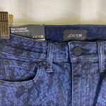 joe's jeans  The Charlie Black & Blue Snake skin Ankle Skinny Jeans Size 24 🆕 Photo 7