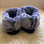 Charter Club Cozy Black Slippers with Faux Fur Lining Photo 3
