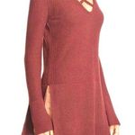 Free People Crisscross Sweater Dress Size M Photo 0