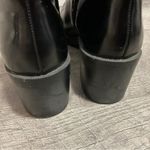 ZARA Trafaluc Black Brown Zippered Ankle Boots Size 40 Photo 2