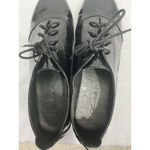 Womans Breckells Sharon 10 Black Patent Leather Lace Up Oxford Shoes NWOT Photo 4