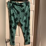 LuLaRoe X Disney TC2 Minnie Mouse Silhouette Leggings Fits Women Sizes 18-26 Photo 4