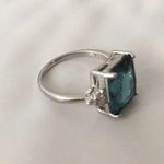 Blue Princess Ring, Size 7 Photo 1