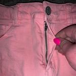 White Birch  Pink Jean Shorts Small Distressed High Waisted Stretch Casual Bright Photo 1