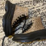 Alexander McQueen Tread Slick glitter boots Size 37 Photo 2