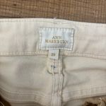 Ann Mashburn  5-Pocket Stretch Denim Flare Cropped Jeans Natural Photo 10