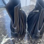 Zadig & Voltaire  Black Fringe Booties Photo 5