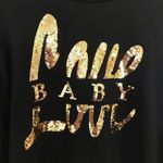 Motherhood Maternity  Love Sequin Sweatshirt - XL Photo 2